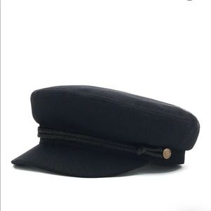 Brixton Fiddler Fisherman Cap in black